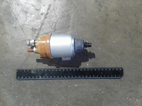 Реле стартера втягивающее с кронштейном под доп. реле сопротивления (БАТЭ)