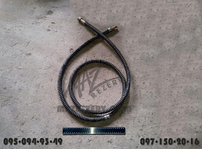 Шланг тормозной МАЗ L=2450 mm (Г-Ш) М24 в оплётке (БААЗ)