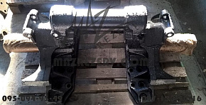 Кронштейн балансира со стяжкой 10 отверстий нового образца МАЗ 4-х осник (МАЗ) 5516-2918140