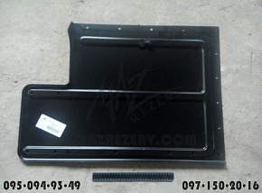 Брызговик кабины задний (левый,металл.) (кабина со спальником) (МАЗ)