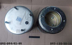 Пневморессора в сборе со стаканом (2-х балонная подвеска) (Турция)