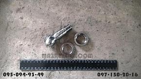 Палец рулевой с сухарями в сборе МАЗ-4370 с проточкой под смазку (Спецмаш)