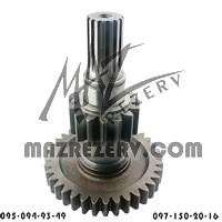 Вал промежуточный демультипликатора длинный (9JS135A)