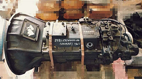 Коробка передач в сборе 8-ми ступ. (1-но диск. сцепл.вал D-50 mm фланец на 4 отв.) (ЯМЗ)