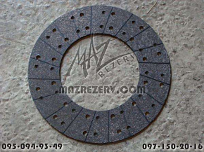 Накладка сцепления фрикционная (сверленная) (430х240) (Фритекс)