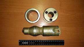 Р/к буксирного устройства нового образца палец D-49.5 mm (средний) (БААЗ) 631019-2707210