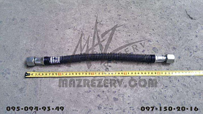 Шланг тормозной МАЗ L=455 mm (Г-Г) М27  в оплётке (БААЗ)