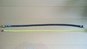 Шланг тормозной МАЗ L=1000 mm (Г-Г) М27 в оплётке (MR)