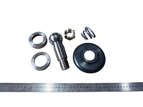 Р/к рулевого наконечника МАЗ-4370 (полный) (палец+сухари+пружина+уплотнитель+гайка) (MR)