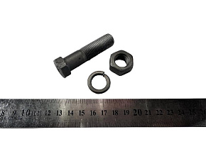 Болт карданный с гайкой М14х55 ПРОЧНОСТЬ 10,9 (ТЕФЛОН) (MR)