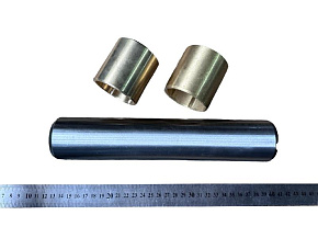 Шкворень ЕВРО (прямой,в сборе со втулками) (MR)