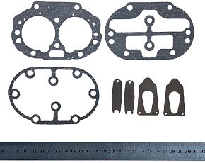 Р/к компрессора повыш. производительности (прокладки+клапаны) (MR)